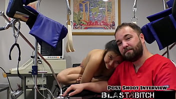 Raya nguyen sucks dick and gets pussy blasted with cum