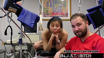 Raya nguyen sucks dick and gets pussy blasted with cum