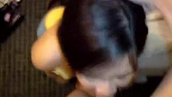 Asian teen couple sucking and fucking