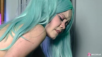 Horny slut with big tits rebecca nikson enjoys teasing her shaved pussy