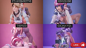 Overwatch le sserafim animation