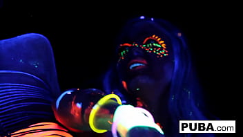 Hot babes lick each other