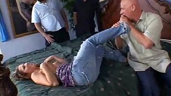 Latina milf tries anal threesome