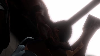 Ebony getting slutted out