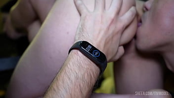 Food fetish and soles licking before the fuck