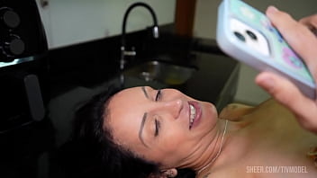 Food fetish and soles licking before the fuck