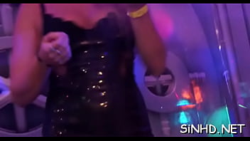 Irresistible wild and rowdy fuckfest party session