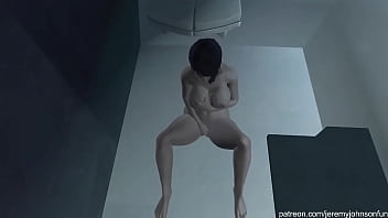 Vera masturbates while taking bath