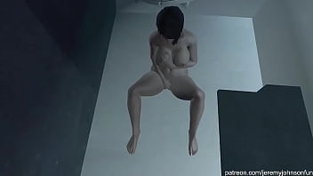 Vera masturbates while taking bath