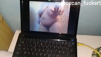 Wanking over a sexy bbw