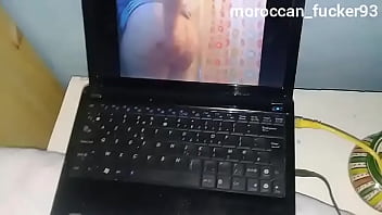 Wanking over a sexy bbw