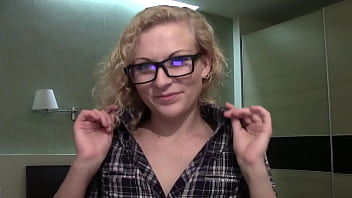 Attika curly haired blonde & tongue piercing webcam chat sfw