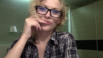 Attika curly haired blonde & tongue piercing webcam chat sfw