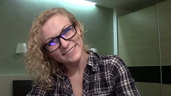 Attika curly haired blonde & tongue piercing webcam chat sfw