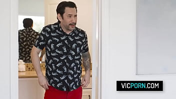 Lonely stud fucks two babes in a threesome