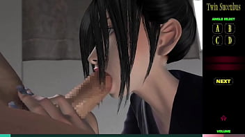 The twin got the same dick sucking skills twin succubus ep 13