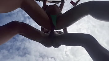 Amigos transam gostoso no meio do mato e cai na net