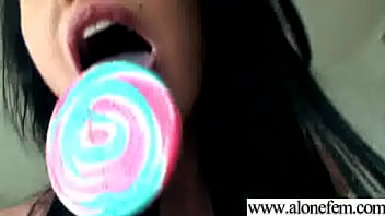 Solo cute amateur teen girl play with sex toys clip 26