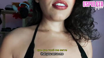 Guided handjob woman dominating her miserable handjob