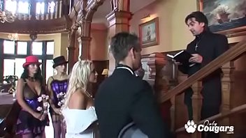 Sex addicted milfs start having group sex