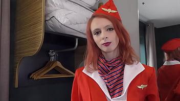 Darkminxx petit british air hostess recruit trys bbc