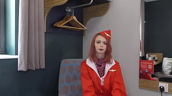 Darkminxx petit british air hostess recruit trys bbc