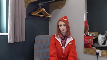 Darkminxx petit british air hostess recruit trys bbc