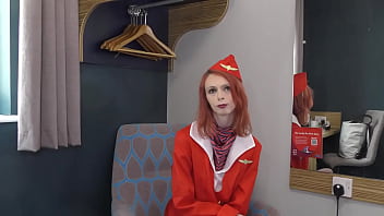 Darkminxx petit british air hostess recruit trys bbc