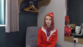 Darkminxx petit british air hostess recruit trys bbc