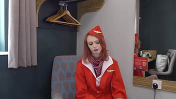 Darkminxx petit british air hostess recruit trys bbc