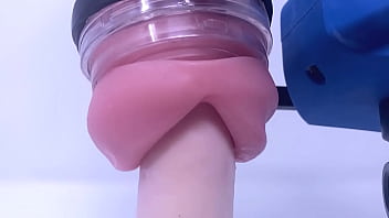 Robot sex machine called rubjoy showing of some moves