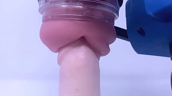 Robot sex machine called rubjoy showing of some moves