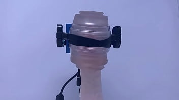 Robot sex machine called rubjoy showing of some moves