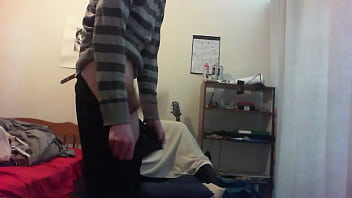 Large penis popping out Large penis popping out