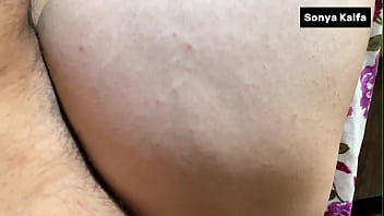 Big ass mommy getting fuck in standing doggy position in kitchen