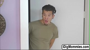 Stepmum Tegan Ties Nova In The Bed And Licks Her Pussy Later Novas Bf Bambino Arrives Tegan Asks Him To Join Them And Have Fun In A Threesome Fuck thumbnail
