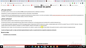 Vídeo de verificación