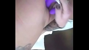 Sexy bitch trying out new toy