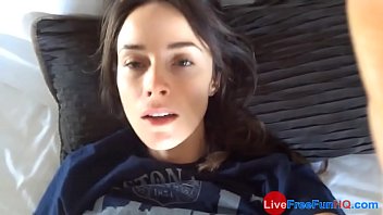 College girl is masturbating at home