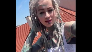 Posing next to the roof of this small town ️what’s your favorite view from up high #townviews #ontheroof #po