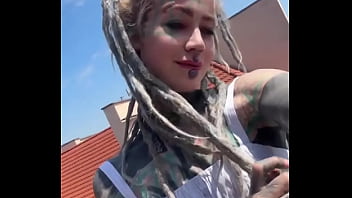 Posing next to the roof of this small town ️what’s your favorite view from up high #townviews #ontheroof #po