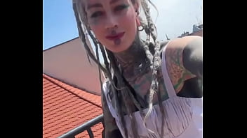 Posing next to the roof of this small town ️what’s your favorite view from up high #townviews #ontheroof #po