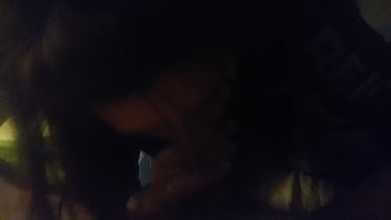 First time she ever spit