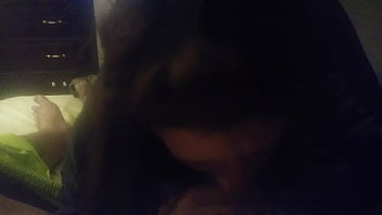 First time she ever spit