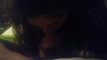 First time she ever spit