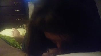 First time she ever spit