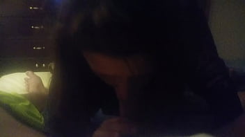 First time she ever spit