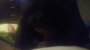 First time she ever spit