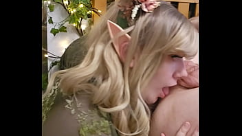 Kimmi the rimming elf does a deep cleaning of her human's asshole before swallowing a load of cum Kimmi the rimming elf does a deep cleaning of her human's asshole before swallowing a load of cum