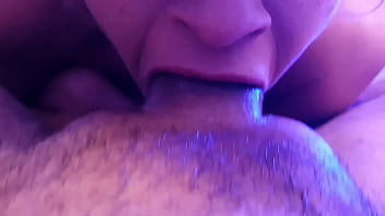 Striptease with dress and police cap pov blowjob pee